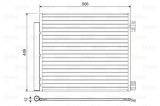 VALEO 822559 Condensator, climatizare