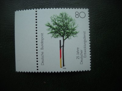 HOPCT MNH NR 398 FONDUL DE DEZVOLTARE 1988 GERMANIA -1 VAL foto