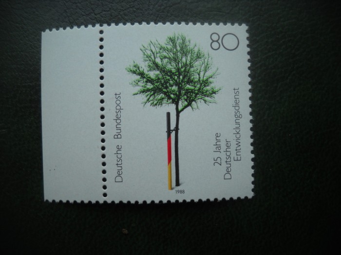 HOPCT MNH NR 398 FONDUL DE DEZVOLTARE 1988 GERMANIA -1 VAL
