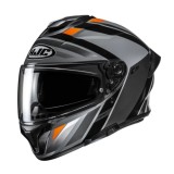 Casca integrala HJC C71 Faber MC7 gri / portocaliu