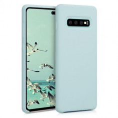 Husa pentru Samsung Galaxy S10 Plus, Silicon, Verde, 49028.200