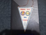fanion Romania - Italia