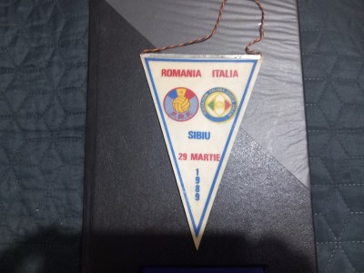 fanion Romania - Italia foto