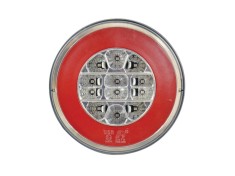 Lampa spate stop LED Carpoint , rotunda 150mm, 12V, 3 functii, Stanga, Dreapta