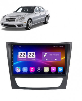 Navigatie ANDROID compatibil MERCEDES E - Class W211 2002 - 2009 foto