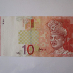 Malaezia/Malaysia 10 Ringgit 1999 stare f.bună rege T.A.Rahman,sem.Ali AbuHassan