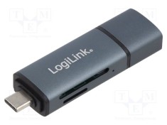Cititor carduri LOGILINK USB A și USB C, memorie USB 3.2 5Gbps
