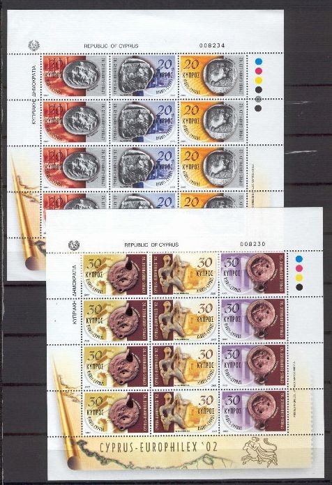 CIPRU 2002 ARHEOLOGIE NUMISMATICA EUROPHYLEX