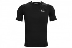 Tricou cu compresie Under Armour Heatgear Armour Short Sleeve 1361518-001 negru foto