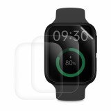 Cumpara ieftin Set 3 Folii protectie pentru OPPO Watch 1 (46mm), Kwmobile, Transparent, Silicon, 57788.1