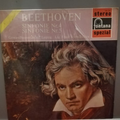 Beethoven – Symphony no 4 & 5 (1978/EMI/RFG) - VINIL/ca Nou