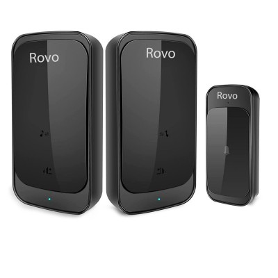 Sonerie Wifi Rovo C03, 2 receptoare, raza de actiune 280 m, 38 melodii foto