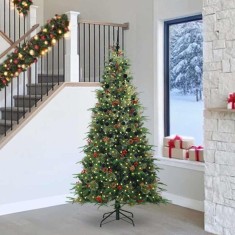 vidaXL Brad de Crăciun artificial cu ramuri articulare Verde 240 cm 3397446