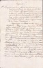 A3773N Act de v&acirc;nzare păm&acirc;nturi, Transilvania cca mijlocul secolului al XIX-lea, h&acirc;rtie cu filigran Nr 3 1840, limba maghiară/Magyar nyelvű okirat
