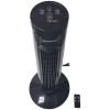 Ventilator Turn Hausberg HB-5950NG, 60W, Telecomanda, Oscilatie 70°, Timer, 3 Viteze, Mod Noapte/Zi, Negru