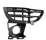 Grila bara Porsche Cayenne (92a), 04.2010-12.2014, montare fata, dreapta, negru, B-Series, 958 505 682 00; 95850568200