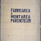Fabricarea și montarea parchetelor