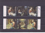 CRACIUN ROMANIA-VATICAN,2010,TRIPTIC CU VINIETA,MNH ** ROMANIA.