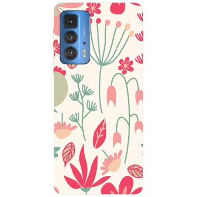 Husa compatibila cu Motorola Edge 20 model Floral mix pattern, Silicon, TPU, Viceversa foto