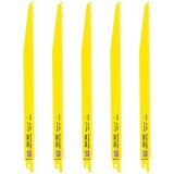 Wilpu 3021/300 - Set panze fierastrau sabie HCS/CV 300 mm 6 dinti/inch dantura standard 5 bucati