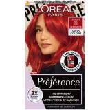 Vopsea de par permanenta cu amoniac Preference Vivid Colours 8.624 Bright Red, 204ml, L&#039;Oreal Paris