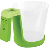 Cantar pentru bucatarie cu cana gradata Vision Chef VCCB01T, 5 kg, Verde