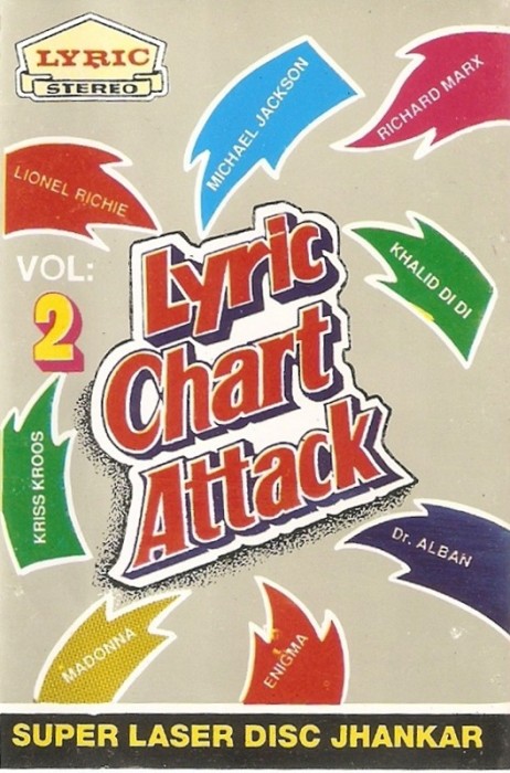 Casetă audio Lyric Chart Attack Vol: 2, originală