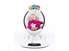 Fotoliu Balansoar Bebelusi 4Moms Mamaroo 4.0 Classic Gri foto