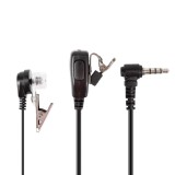 Casca PNI HF15 cu microfon, tub acustic, mufa 3.5mm 1 pin si PTT pentru statii radio GSM