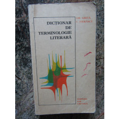 Dictionar de terminologie literara de Gh.Ghita,C.Fierascu