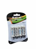 Set 4 acumulatori reincarcabili aa, R6, 1.2v, 5500mAh, NI-Mh