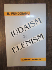 B. Fundoianu - Iudaism si elenism foto