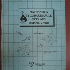 Matematica in concursurile scolare clasele V-VIII Dragos Constantinescu