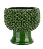 Cumpara ieftin Vaza flori ceramica verde Pinecone &Oslash;34x32,5h