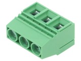Conector PCB AMPHENOL ANYTEK VP 65A 300V, 3 pini regletă conexiuni