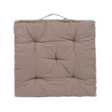 Perna pentru scaun, 45x45 cm, Bej, Bumbac, ATU-080748, Oem