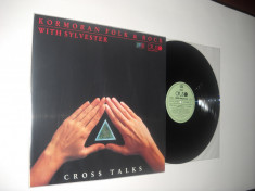 Kormoran Folk &amp;amp; Rock With Sylvester: Cross Talks (1988) vinil prog rock maghiar foto