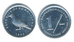 Somaliland 1994 - 1 shilling, pasare, UNC