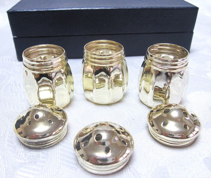 SET SOLNITE ARGINTATE PLACATE CU ARGINT SET 3 BUCATI