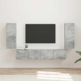 Cumpara ieftin Set Dulap pentru Televizor Montat pe Perete 4 buc.