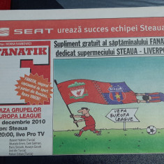 Supliment Fanatik Steaua - Liverpool
