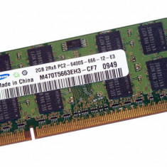 Memorie laptop SAMSUNG KIT 4GB 2X2GB DDR2 800Mhz