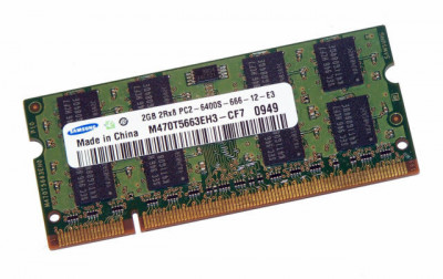 Memorie laptop SAMSUNG KIT 4GB 2X2GB DDR2 800Mhz foto