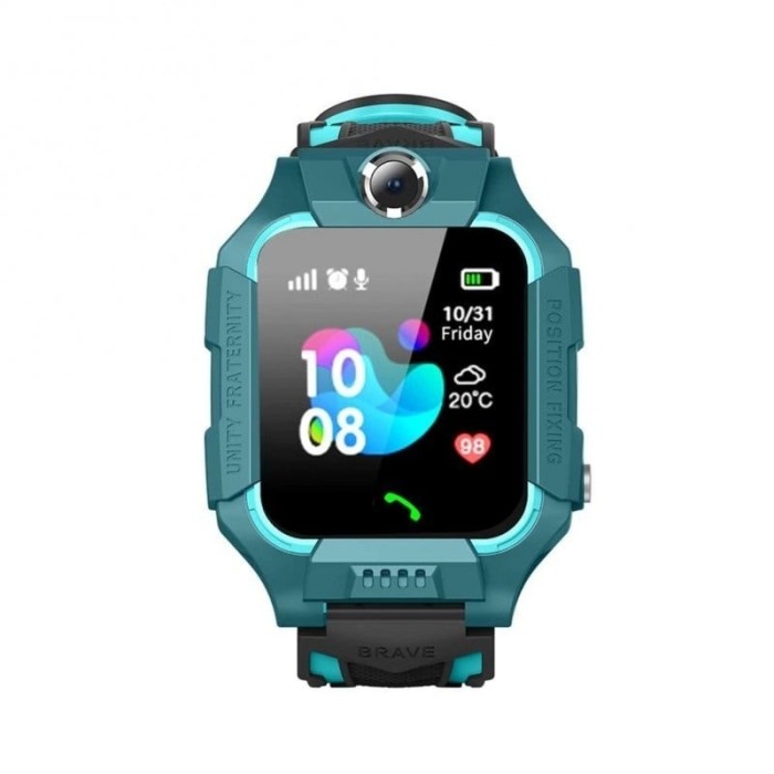Ceas Smartwatch Copii Techstar&reg; Q19, 1.40 inch IPS, Cartela SIM, Tracker LBS, Buton SOS, Apelare Bidirectionala, Albastru