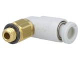 Racord push-in filet M5 unghi 90&deg; 1-10 bar
