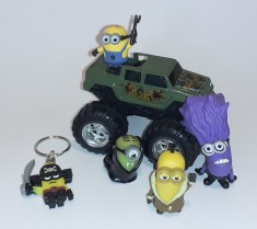 Minioni figurine pirat breloc vampir mecanic Clive Evil Despicable Me 2 BONUS