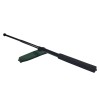 Baston Telescopic Autoaparare Ideallstore, 64cm, Otel, Maner Burete, Negru + Husa Curea