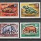 Mongolia 1967 - #100 Animale Preistorice 8v MNH