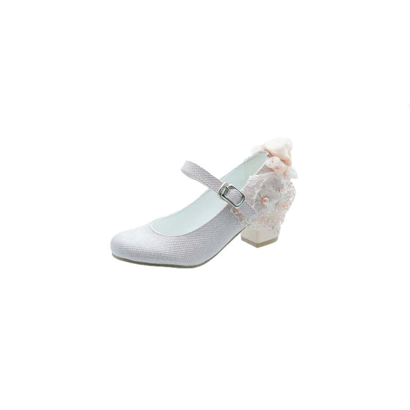 Pantofi eleganti cu toc pentru fete MiniWomen PCSM-M9, Roz, 32 | arhiva  Okazii.ro