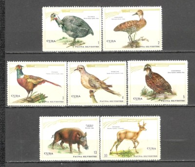 Cuba.1970 Animale de vanat GC.124 foto